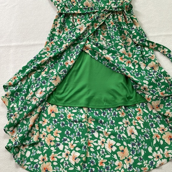 Floral Sienna Sky Midi Dress - Picture 5 of 8